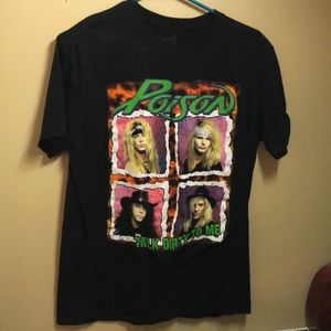 Poison rock band T shirt